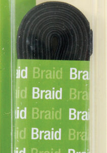 Dritz Braided Elastic 1/4" X 3yd - Black