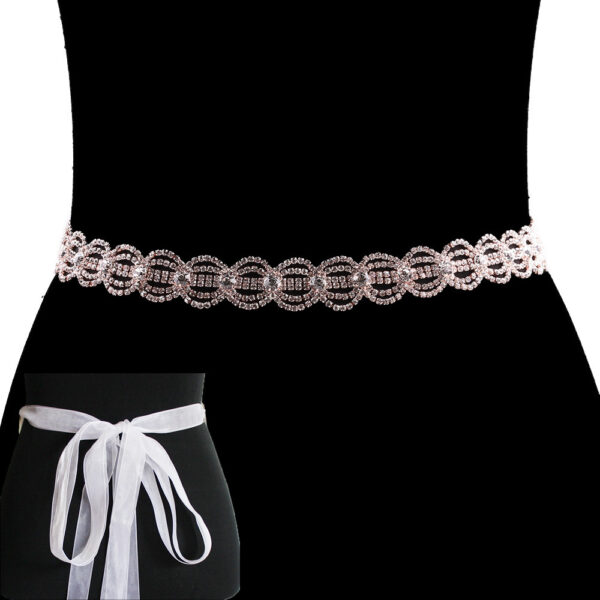 Rose Gold Bridged Belt