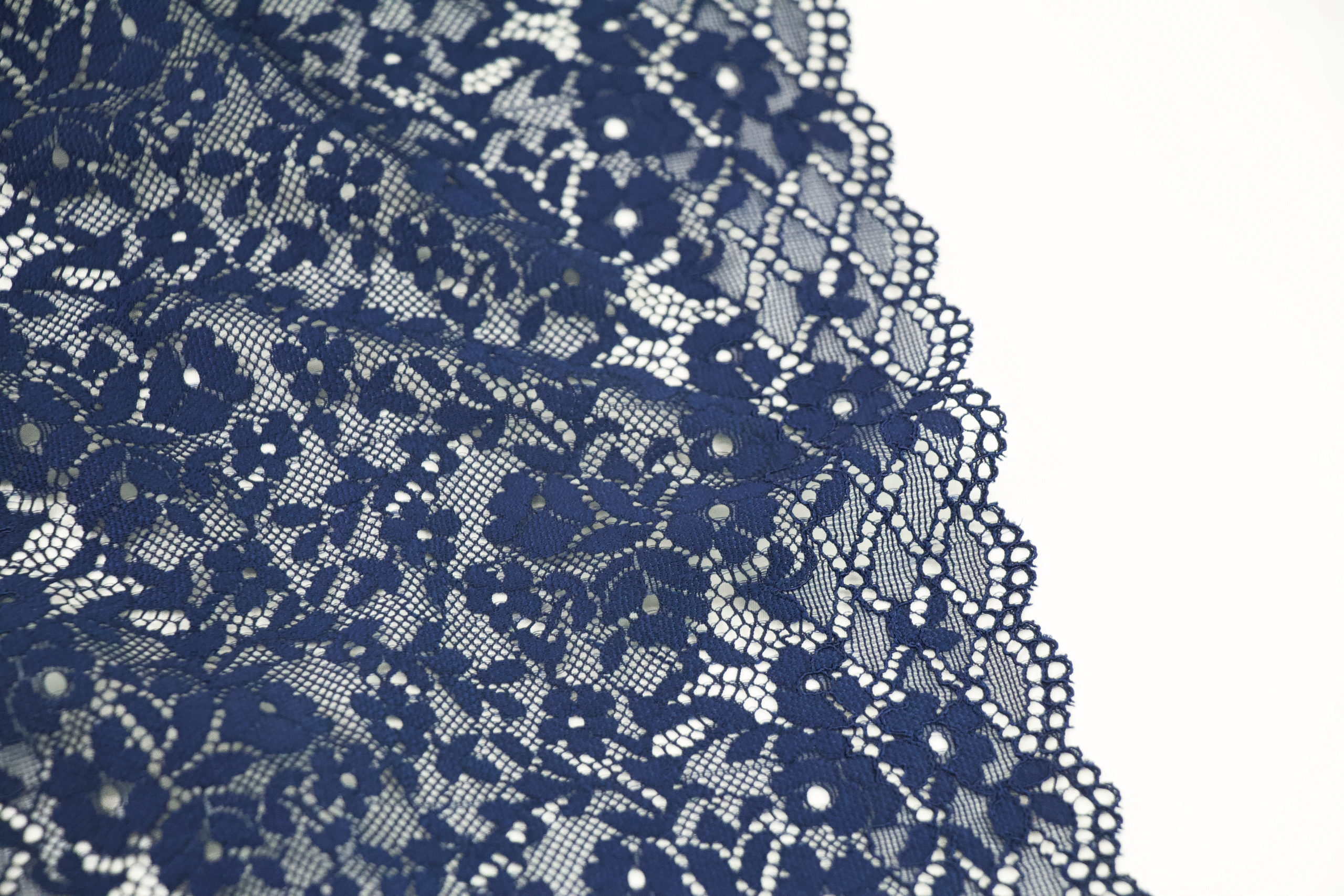 Brite Navy Lace