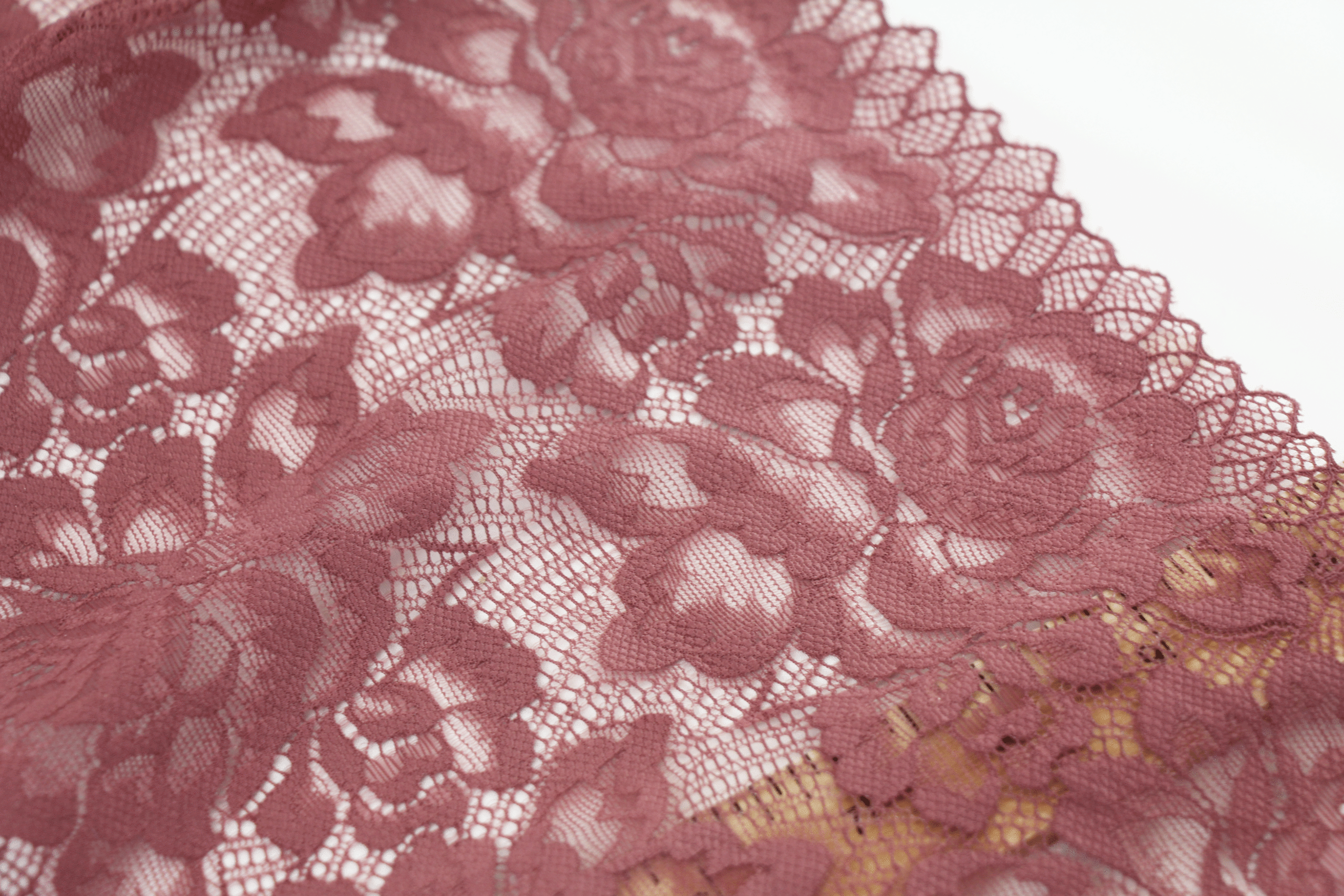 Dusty Rosewood Lace