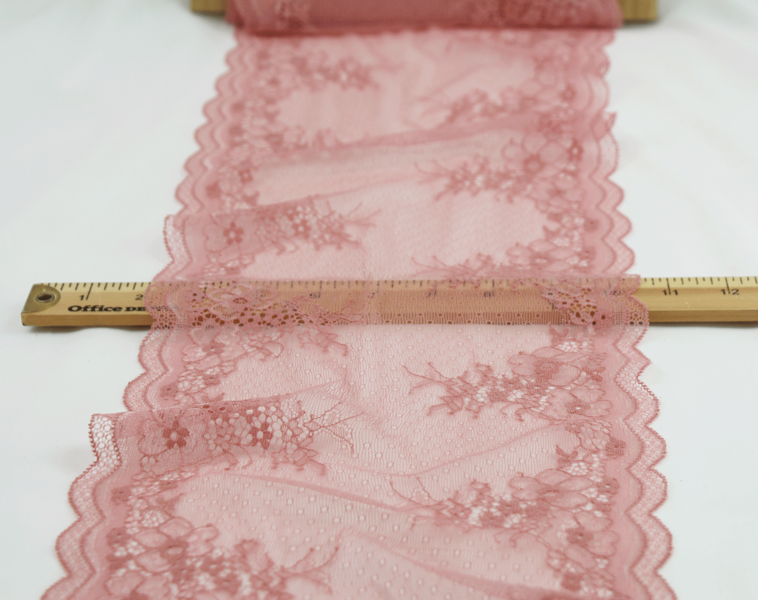 Light Old Rose Lace
