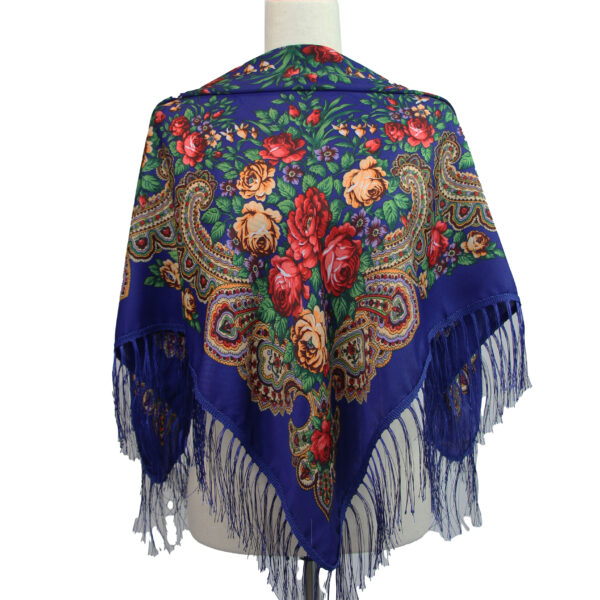 Russian Shawl - Royal Blue