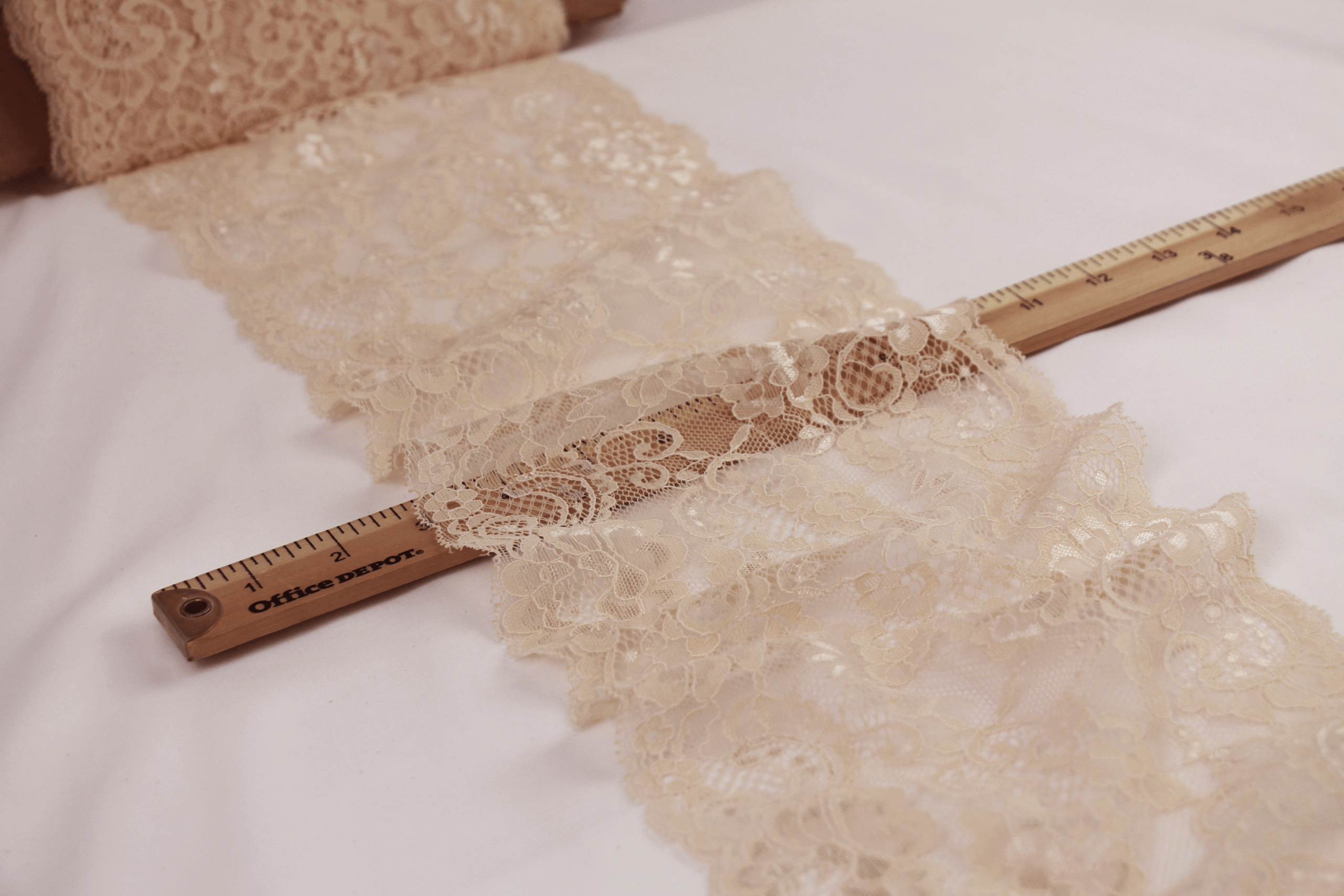 Sand Brown Lace