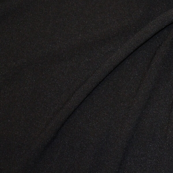 Thick Black Polyester Fabric