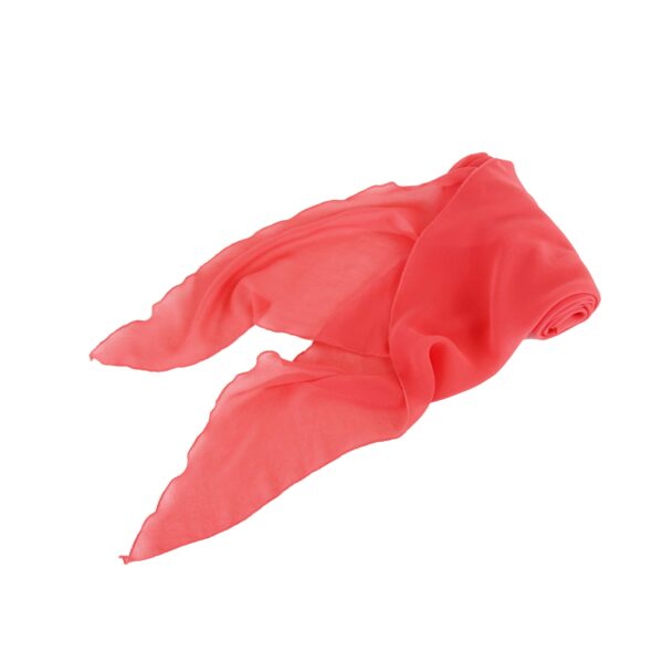 XL Triangle Scarf - Dark Coral