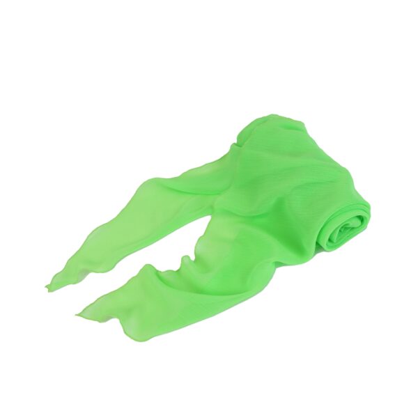XL Triangle Crinkle Scarf - Neon Green
