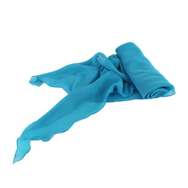 XL Triangle Scarf - Neon Blue
