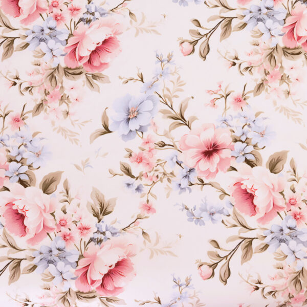 Forget Me Not Chintz Print