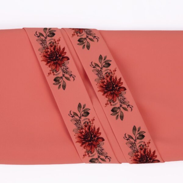 Coral - Chrysanthemum Subprint Shirt