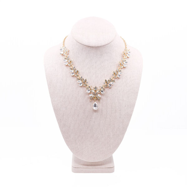 Gold Delicate Flower Necklace